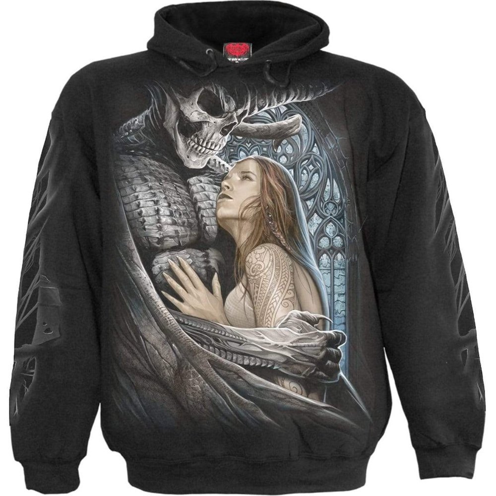 devil beauty men gothic hoodie pullover new